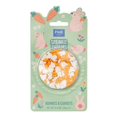 PME Bunnies and Carrots Sprinkle Mix, 25g