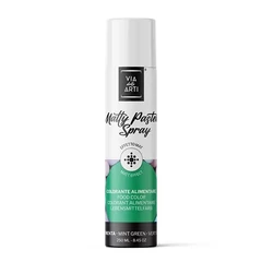 Via Delle Arti - mentazöld matt hatású ételfesték spray, 250ml