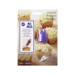 Wilton dupla fejű díszítőcső és 2 habzsák szett