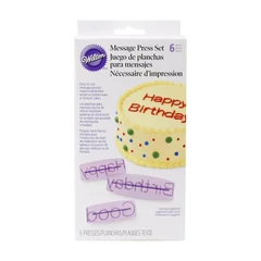 Wilton különböző üzenet mintázó készlet – 6 darab