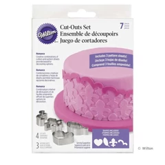 Wilton "Romance" fondant kiszúró szett