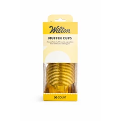 Wilton arany muffin papír (50 db)