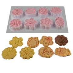 Lumea többféle különböző Virág fondant kiszúró szett – 8 darab