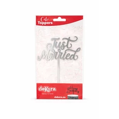 deKora „Just Married” tortadísz topper