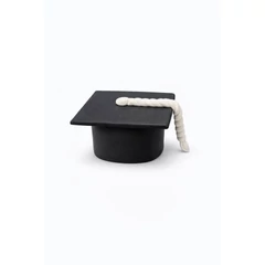 Ballagási kalap cukordísz tortára