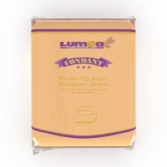 Lumea barack színű fondant, 500g