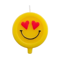 Lumea kerek "Smile Heart" gyertya