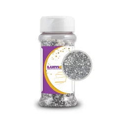 Lumea White-Silver Sprinkle Mix, 80g