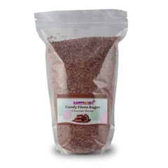 Csokoládé ízesítésű vattacukor alapanyag, 1kg - Lumea