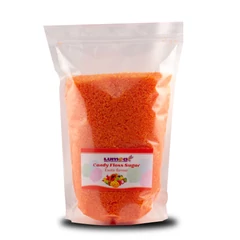 Trópusi gyümölcs ízesítésű vattacukor alapanyag, 1kg - Lumea