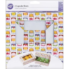 Wilton doboz készlet, muffinok tárolására, 2 db