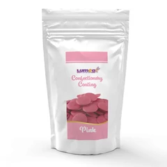 Lumea Rózsaszín bevonómassza, eper–tejcsokoládé aromával, 500g