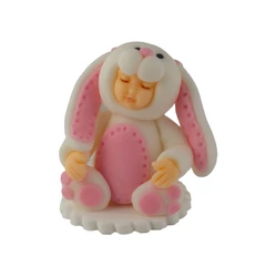 Lumea nyuszi kisbaba cukormasszából