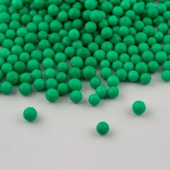 Lumea Perle din zahar verde craciun 7mm, 1kg