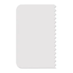 Lumea fogazott műanyag Habkártya, 11cm