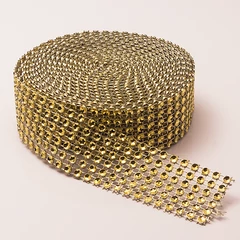 Lumea arany strassz torta szalag