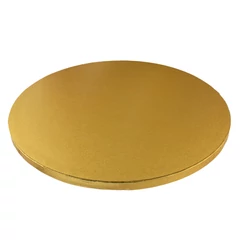 Arany színű kerek tortadob, 25.4cm (10inch) - Lumea