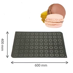 SilikoMart macaron sütő szilikon lap