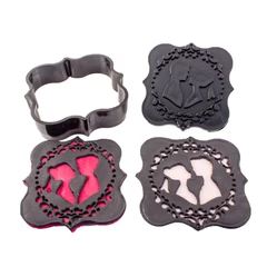 Lumea nászpár fondant kiszúró szett