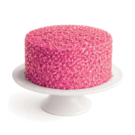 Lumea Rózsaszín ehető irizáló Csillámpehely, 15g