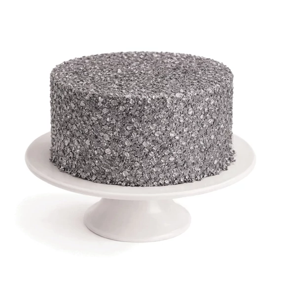 Lumea Ezüst színű ehető irizáló Csillámpehely, 15g