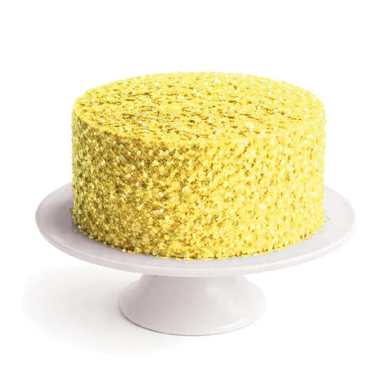 Lumea Sárga ehető irizáló Csillámpehely, 15g