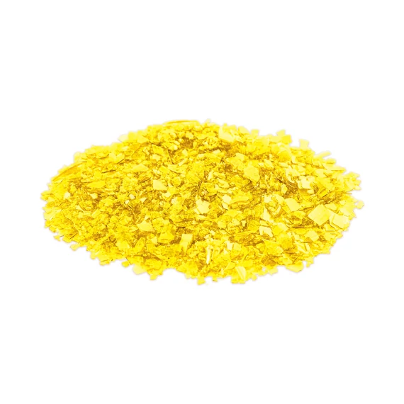 Lumea Sárga ehető irizáló Csillámpehely, 15g