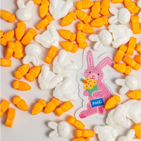 PME Bunnies and Carrots Sprinkle Mix, 25g