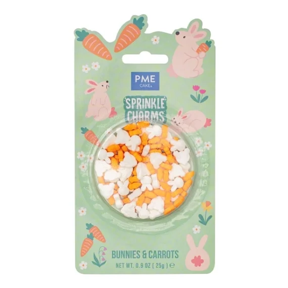PME Bunnies and Carrots Sprinkle Mix, 25g