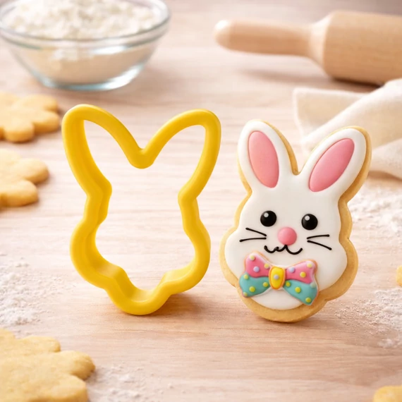 Wilton nyuszi kiszúr, 10 x 7.5 cm