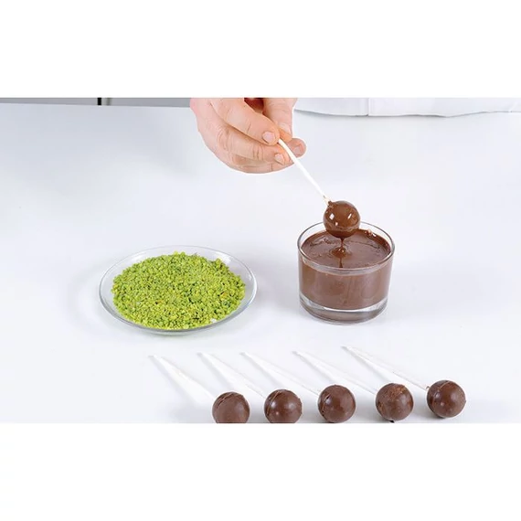 SilikoMart átlátszó szilikon forma nyalókákhoz