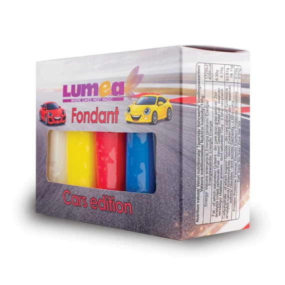 Cars fondant mix, 5 x 100g - Lumea