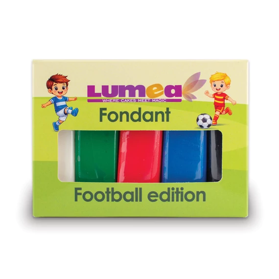 Football fondant mix, 5 x 100g - Lumea