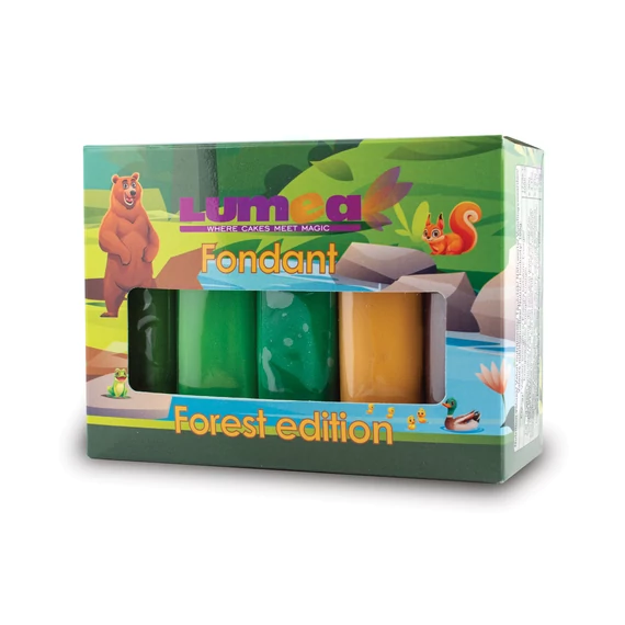 Forest fondant mix, 5 x 100g - Lumea