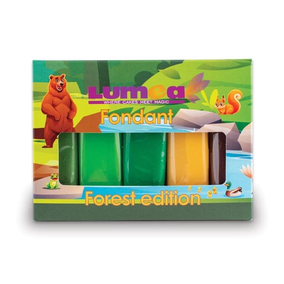 Forest fondant mix, 5 x 100g - Lumea
