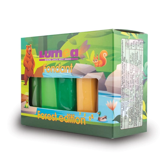 Forest fondant mix, 5 x 100g - Lumea