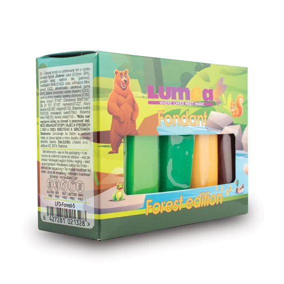 Forest fondant mix, 5 x 100g - Lumea
