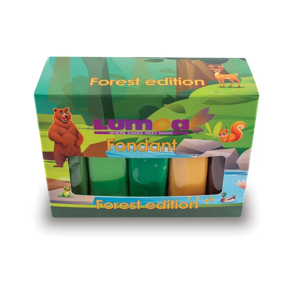 Forest fondant mix, 5 x 100g - Lumea