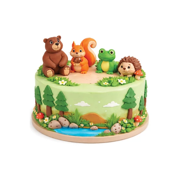 Forest fondant mix, 5 x 100g - Lumea