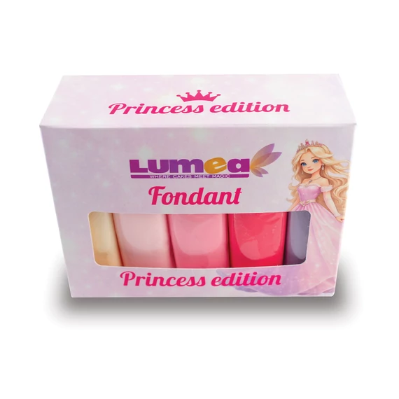 Princess fondant mix, 5 x 100g - Lumea