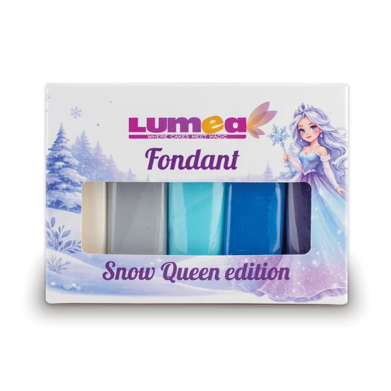 Snow Queen fondant mix, 5 x 100g - Lumea