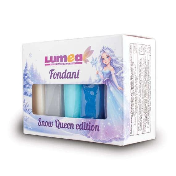 Snow Queen fondant mix, 5 x 100g - Lumea
