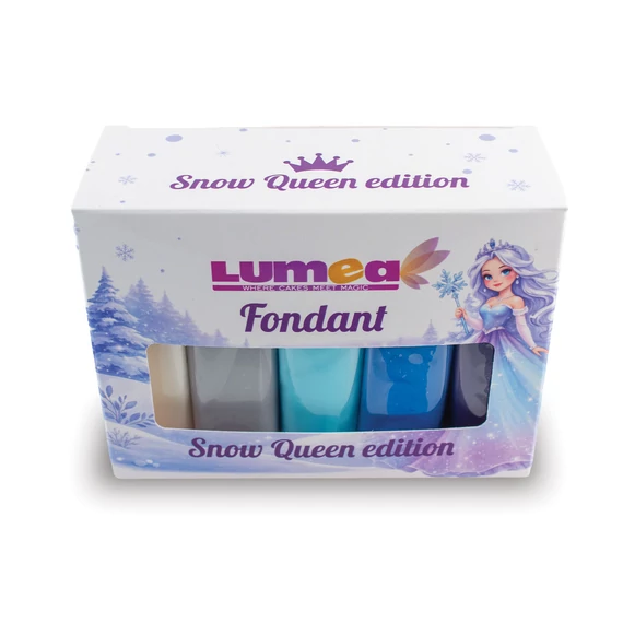 Snow Queen fondant mix, 5 x 100g - Lumea