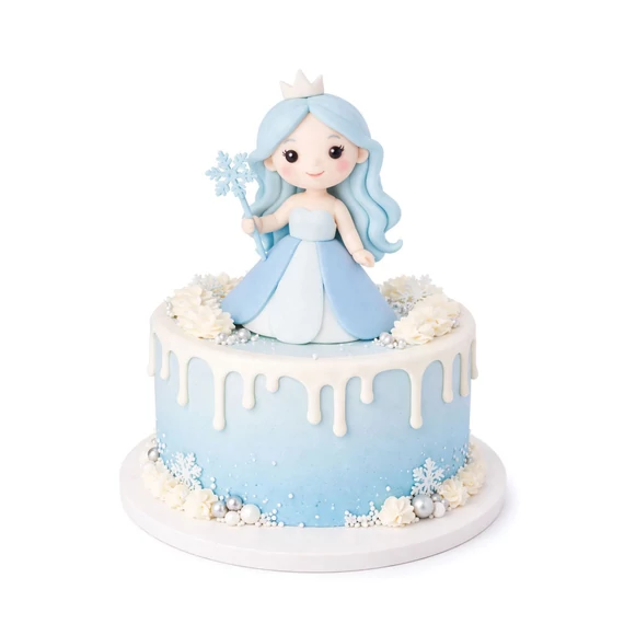 Snow Queen fondant mix, 5 x 100g - Lumea