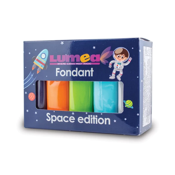 Space fondant mix, 5 x 100g - Lumea
