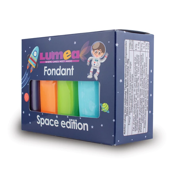 Space fondant mix, 5 x 100g - Lumea