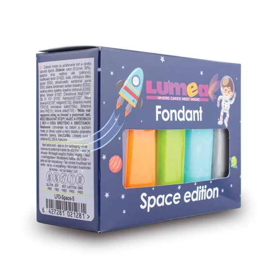Space fondant mix, 5 x 100g - Lumea