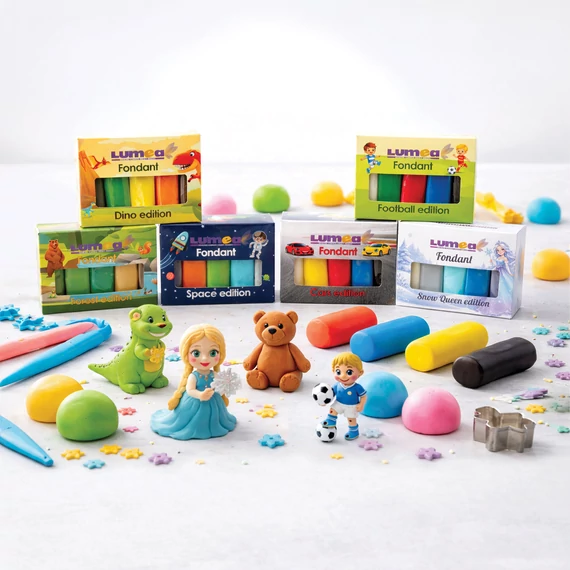 Space fondant mix, 5 x 100g - Lumea