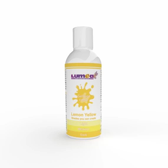 Lumea citromsárga ételfesték gél, 200g