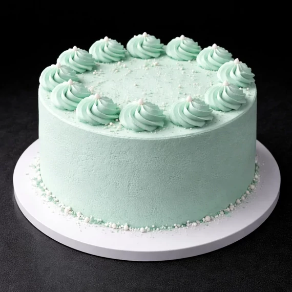 Via Delle Arti - mentazöld matt hatású ételfesték spray, 250ml